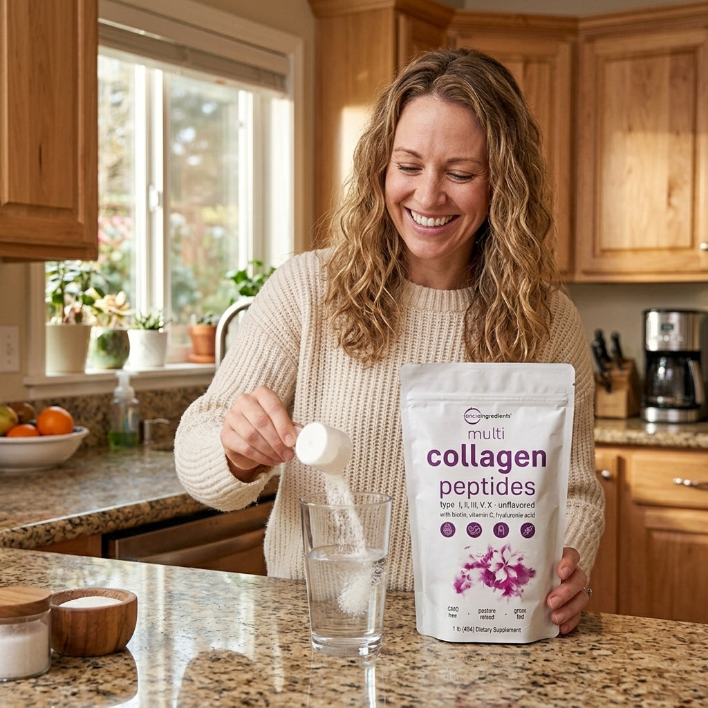 Multi Collagen Peptides... Piel radiante, articulaciones fuertes, mayor bienestar