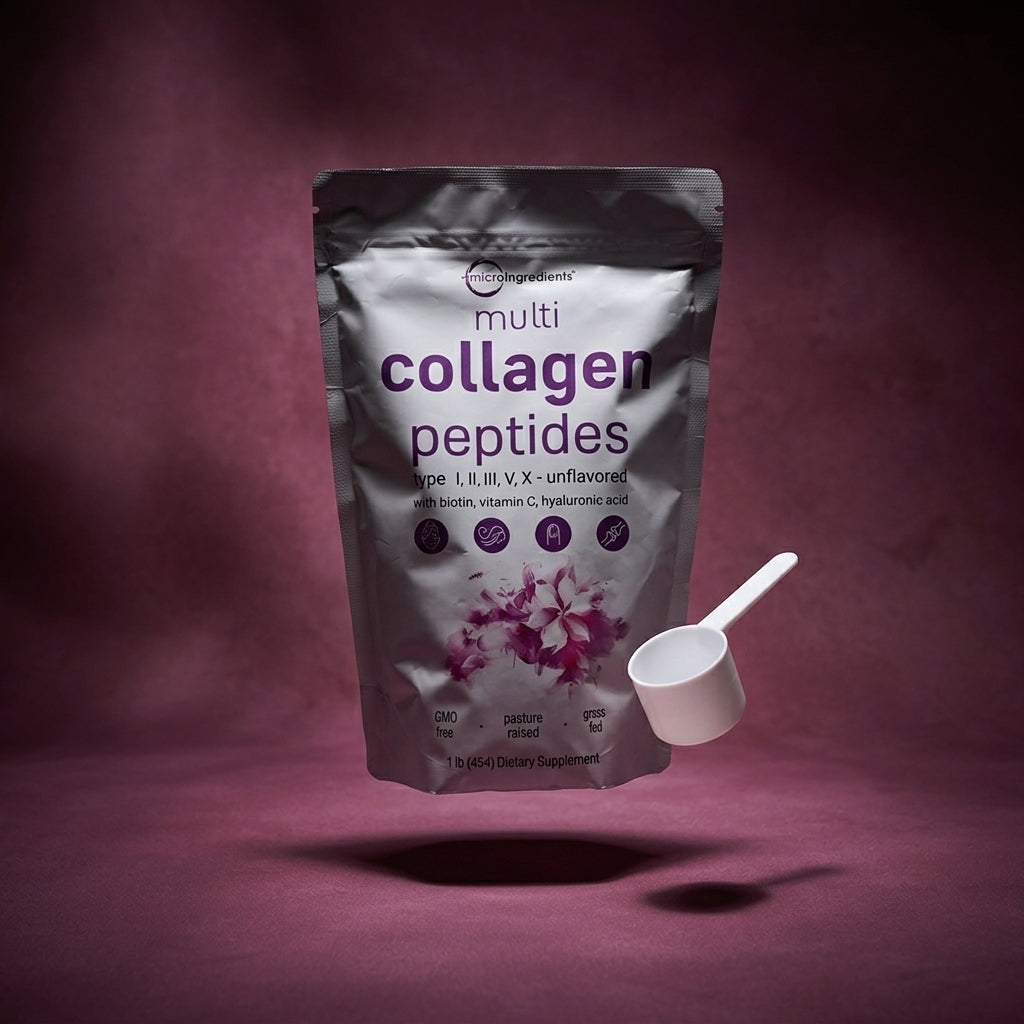 Multi Collagen Peptides... Piel radiante, articulaciones fuertes, mayor bienestar