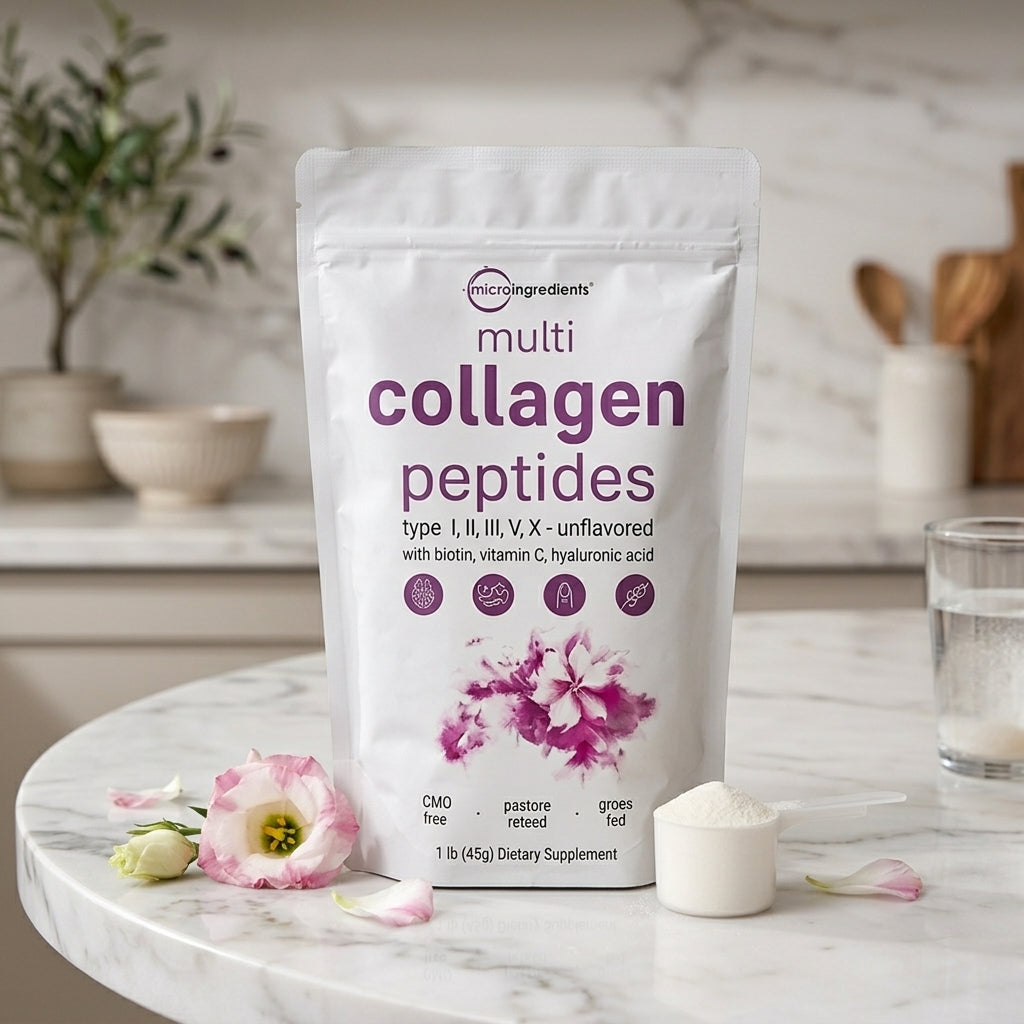 Multi Collagen Peptides... Piel radiante, articulaciones fuertes, mayor bienestar